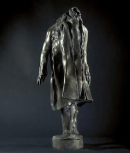 Claude Abeille, bronze (1997) - 104 x 37 x 33 cm